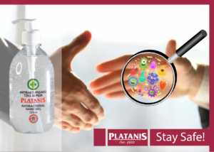 Using hand sanitizers can protect against infections