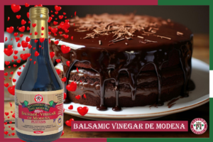 Valentine's Day Balsamic Chocolate Icing