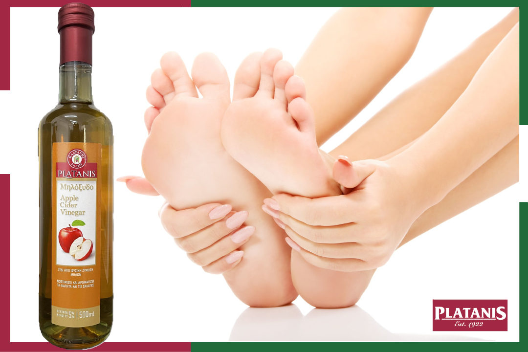 Soft Feet With Apple Cider Vinegar