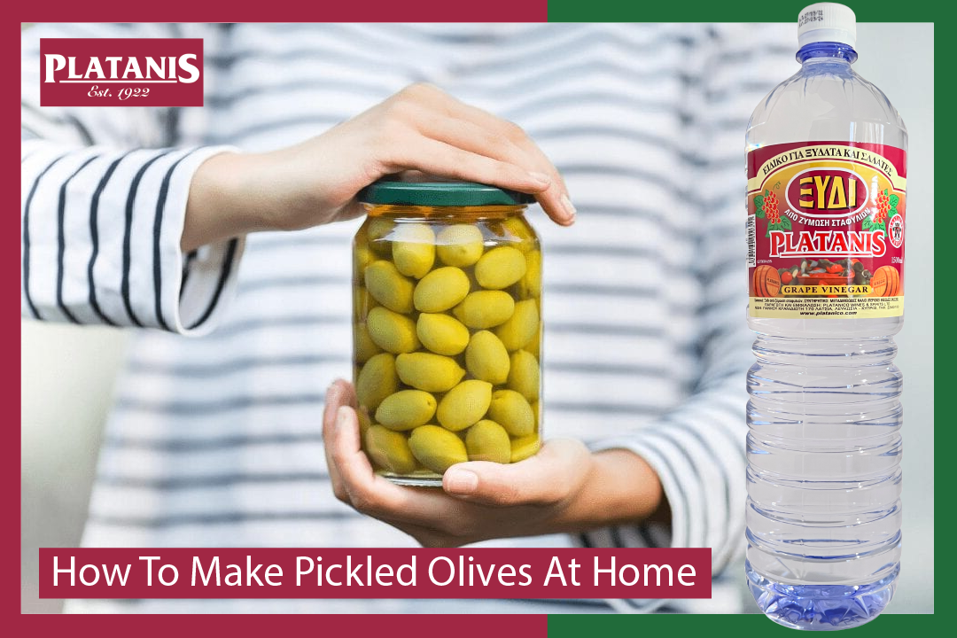 Make pickled olives at home