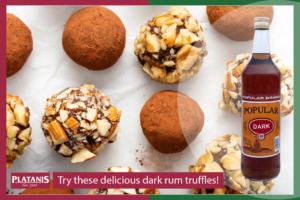 How to make chocolate truffles infused with dark rum